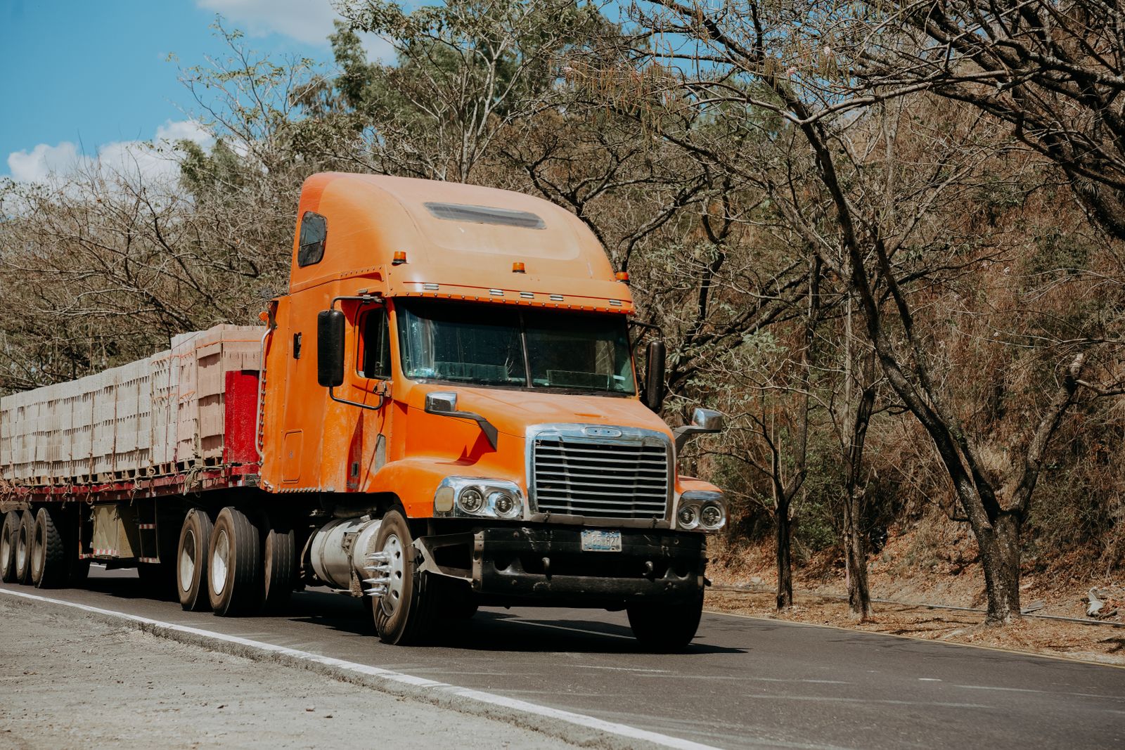 Freightliner semi truck